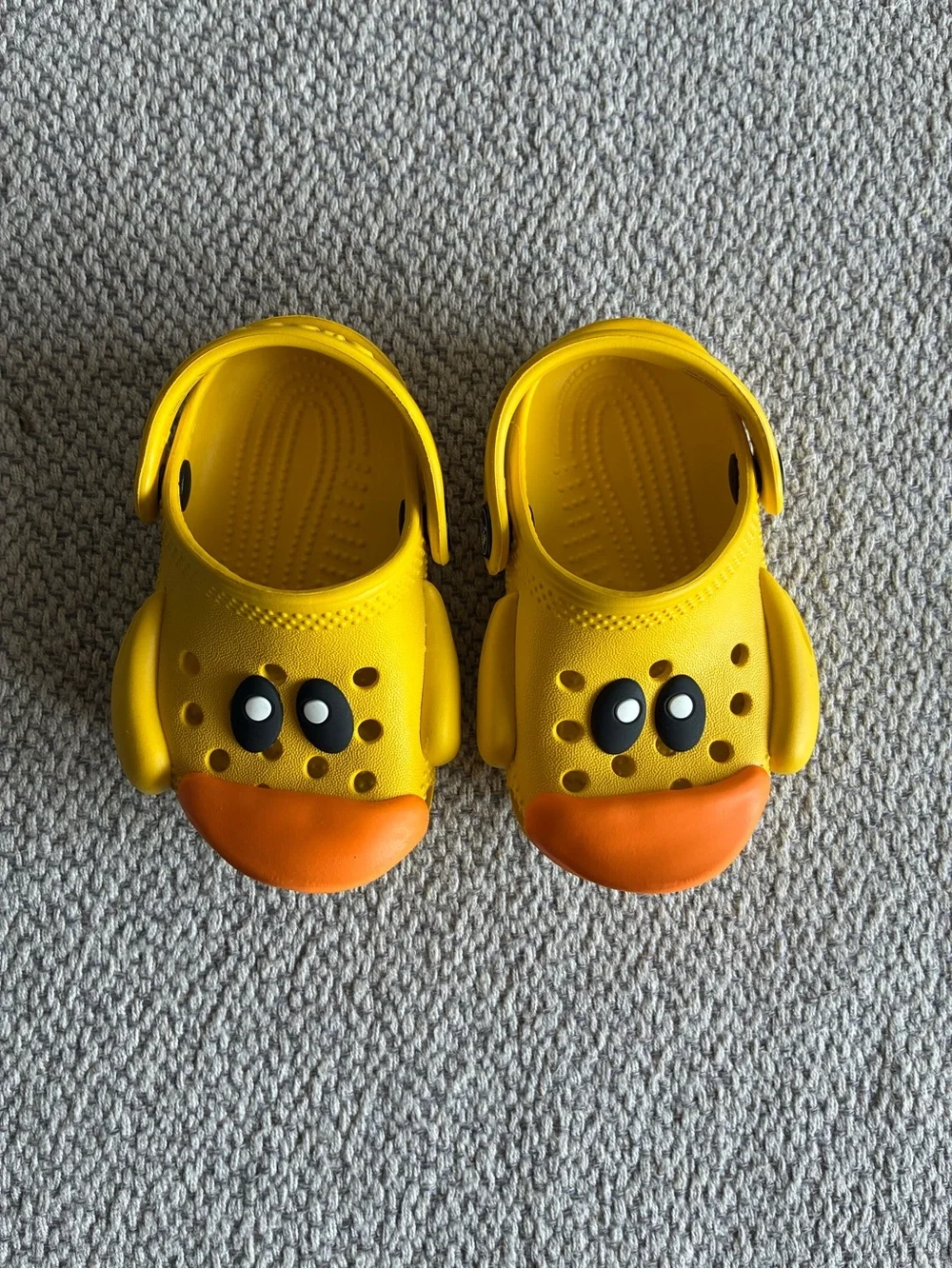 Crocs Littles LAM Rubber Ducky Clog C2/C3 Yellow 210025 Toddler